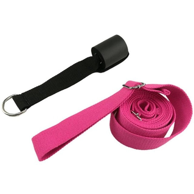 Yoga Belt: Strap With Loops Split