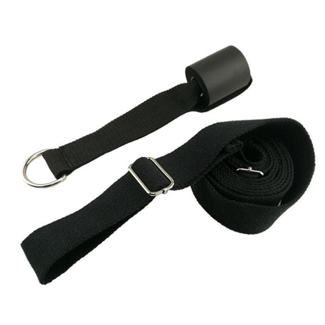 Yoga Belt: Strap With Loops Split