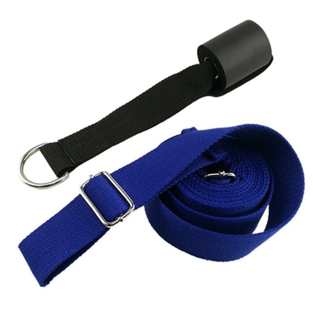 Yoga Belt: Strap With Loops Split