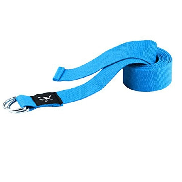 Yoga Belts: Adjustable D-Ring