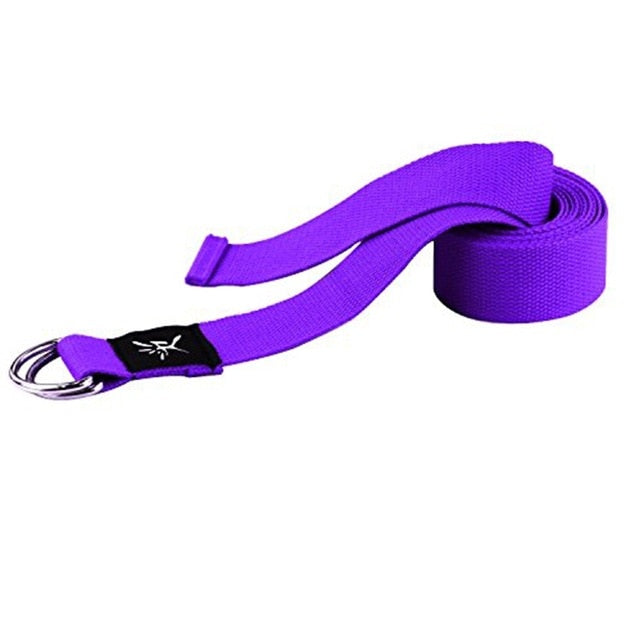 Yoga Belts: Adjustable D-Ring