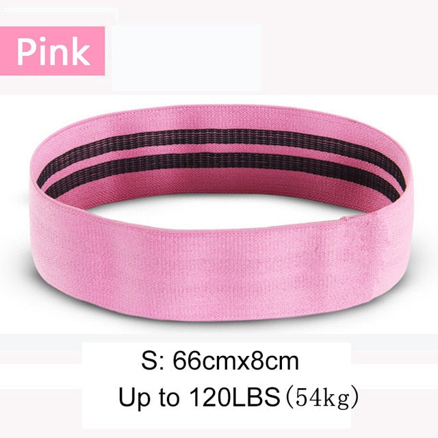 Yoga Belt: Adjustable Resistance Band 3 Level Rubber