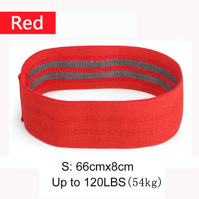 Yoga Belt: Adjustable Resistance Band 3 Level Rubber