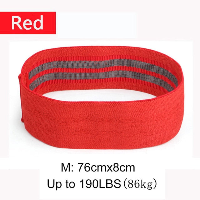 Yoga Belt: Adjustable Resistance Band 3 Level Rubber