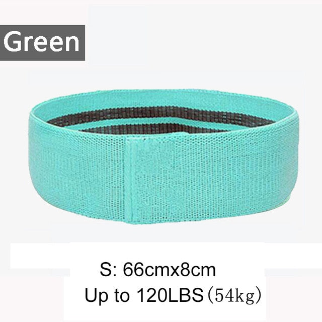 Yoga Belt: Adjustable Resistance Band 3 Level Rubber