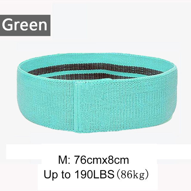 Yoga Belt: Adjustable Resistance Band 3 Level Rubber