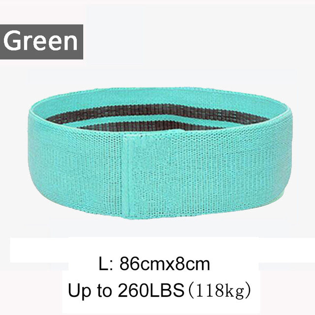 Yoga Belt: Adjustable Resistance Band 3 Level Rubber