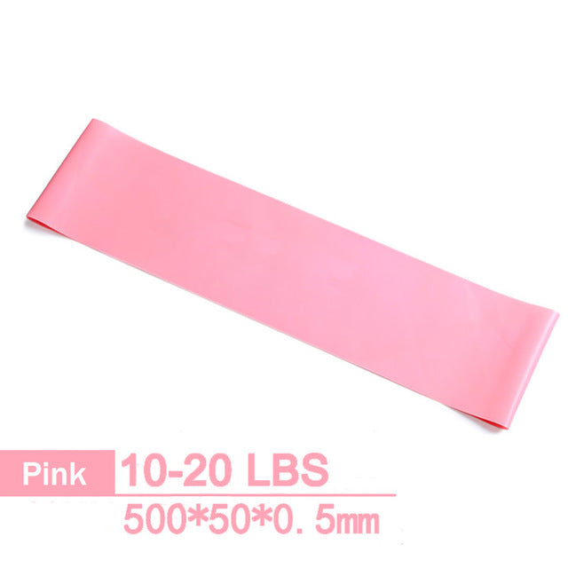 Yoga Belt: Adjustable Resistance Band 3 Level Rubber