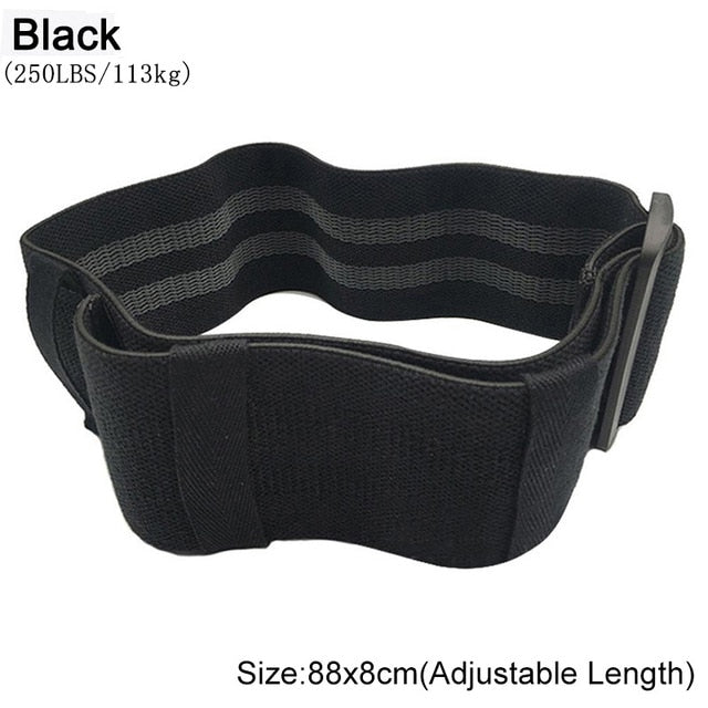 Yoga Belt: Adjustable Resistance Band 3 Level Rubber