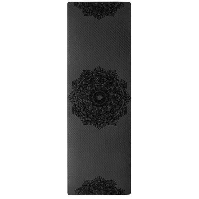 Yoga Mat: Non Slip TPE
