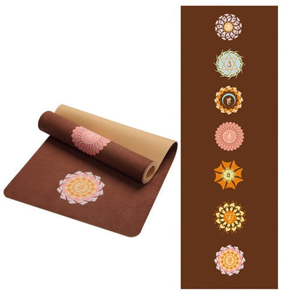 Yoga Mat: Lotus Pattern