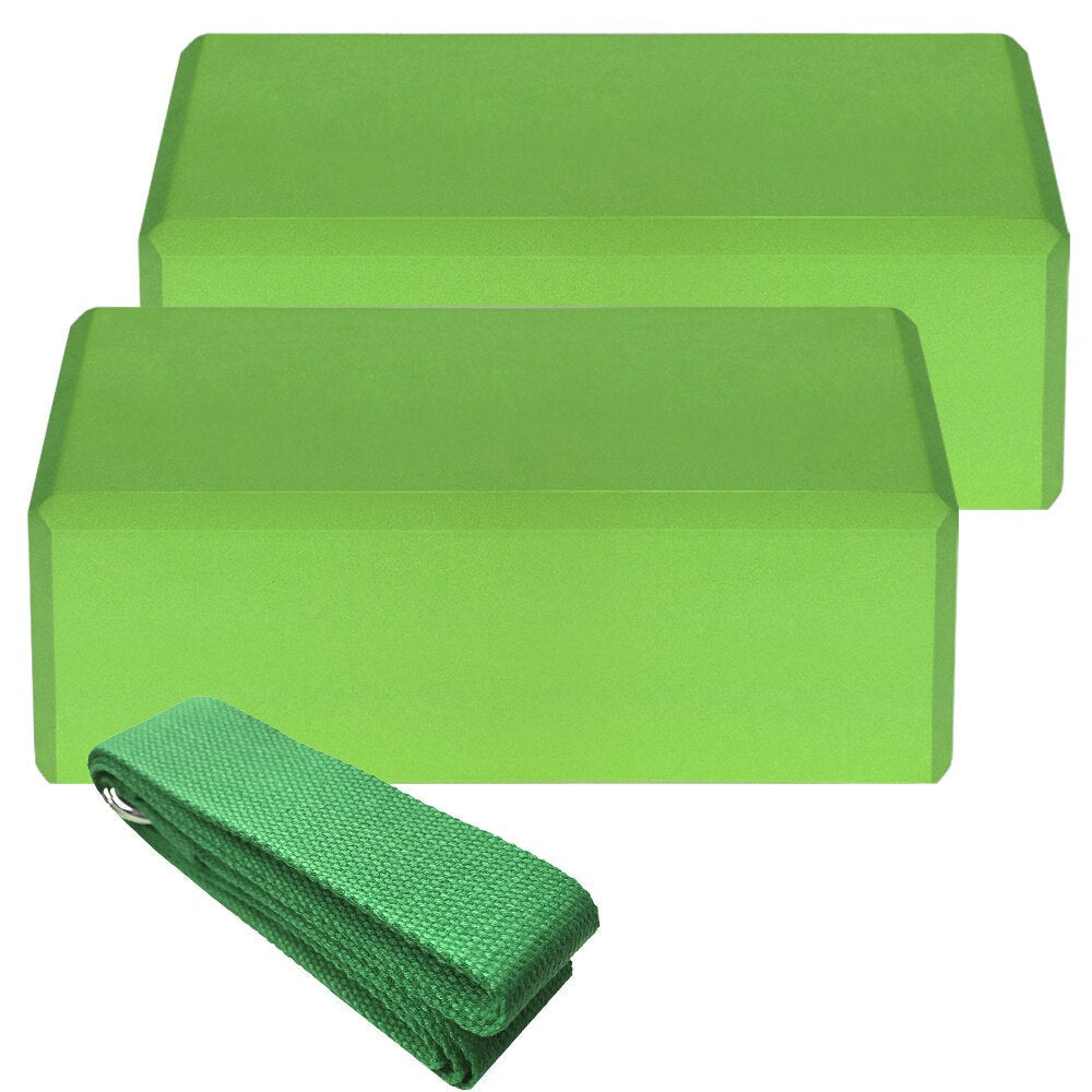 Yoga Bolster: Cotton Blocks