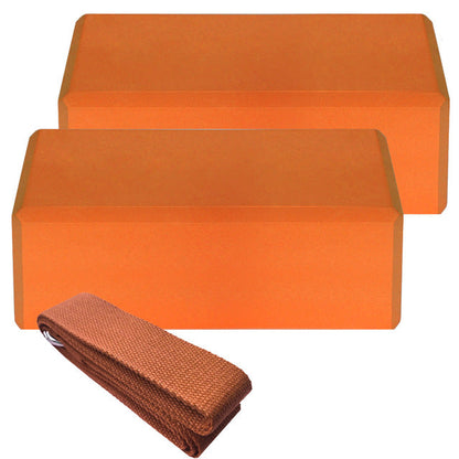 Yoga Bolster: Cotton Blocks