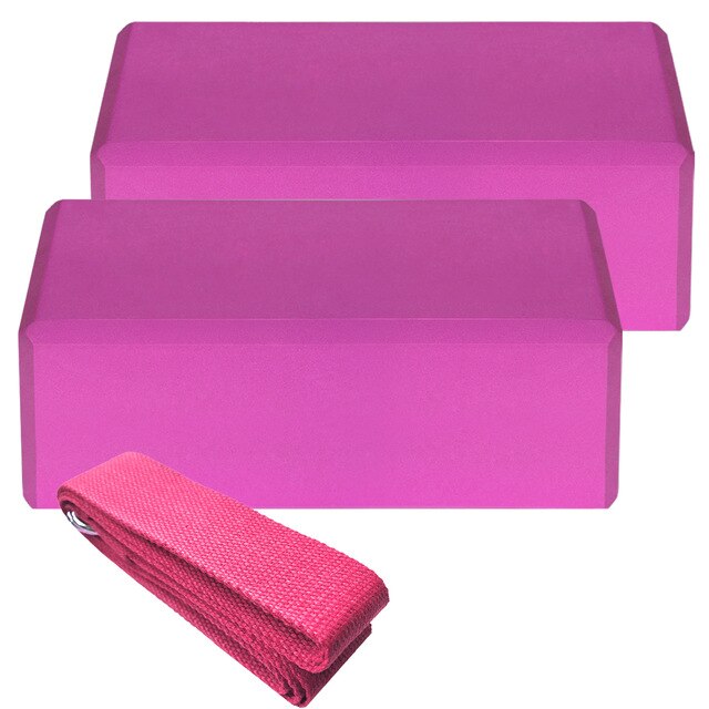 Yoga Bolster: Cotton Blocks