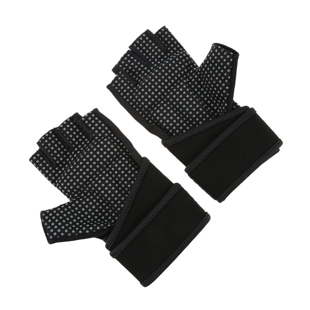 Gym Gloves With Wrist Support - For Body Building Sports, Fitness, Weight-lifting
