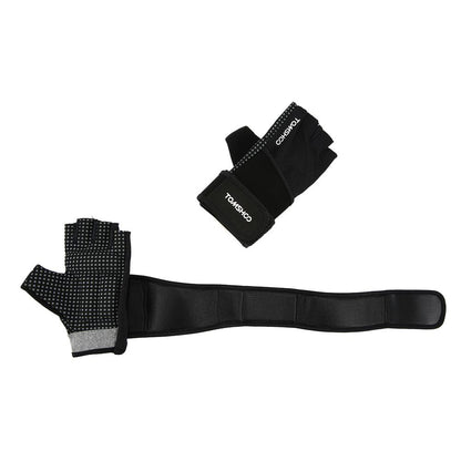 Gym Gloves With Wrist Support - For Body Building Sports, Fitness, Weight-lifting