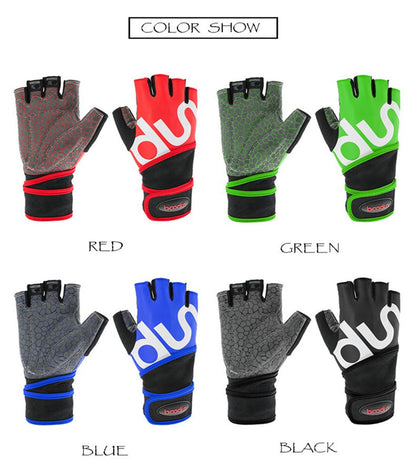 Half Finger Crossfit Gym Gloves