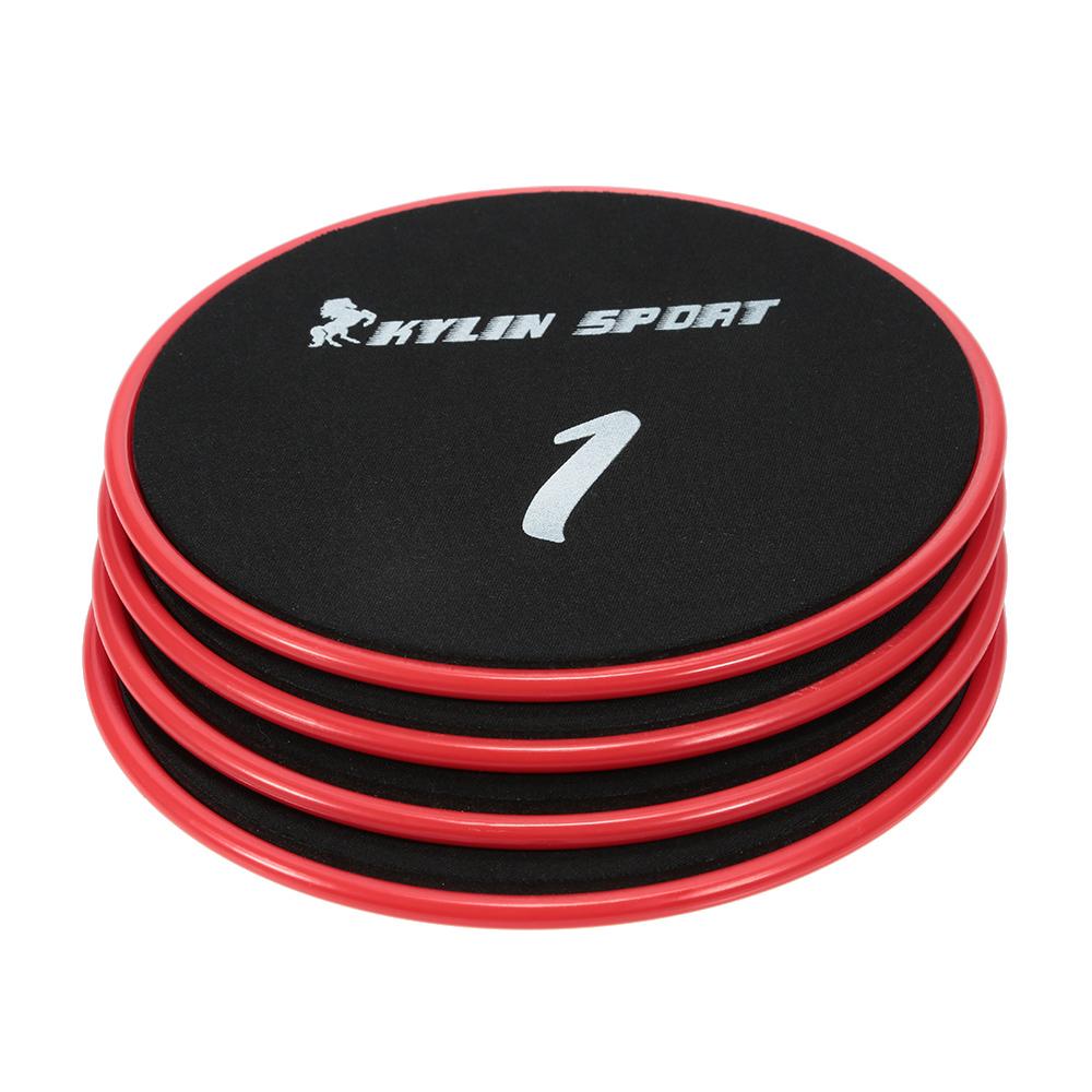4 Piece Set, Fitness Gliding Discs - Gym Sliders, For Body Core Workout