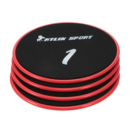 4 Piece Set, Fitness Gliding Discs - Gym Sliders, For Body Core Workout