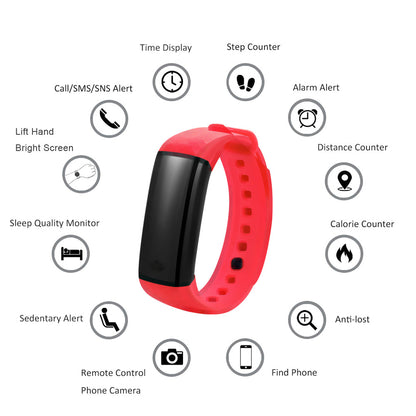 Waterproof Wireless Sports Smart Watch
