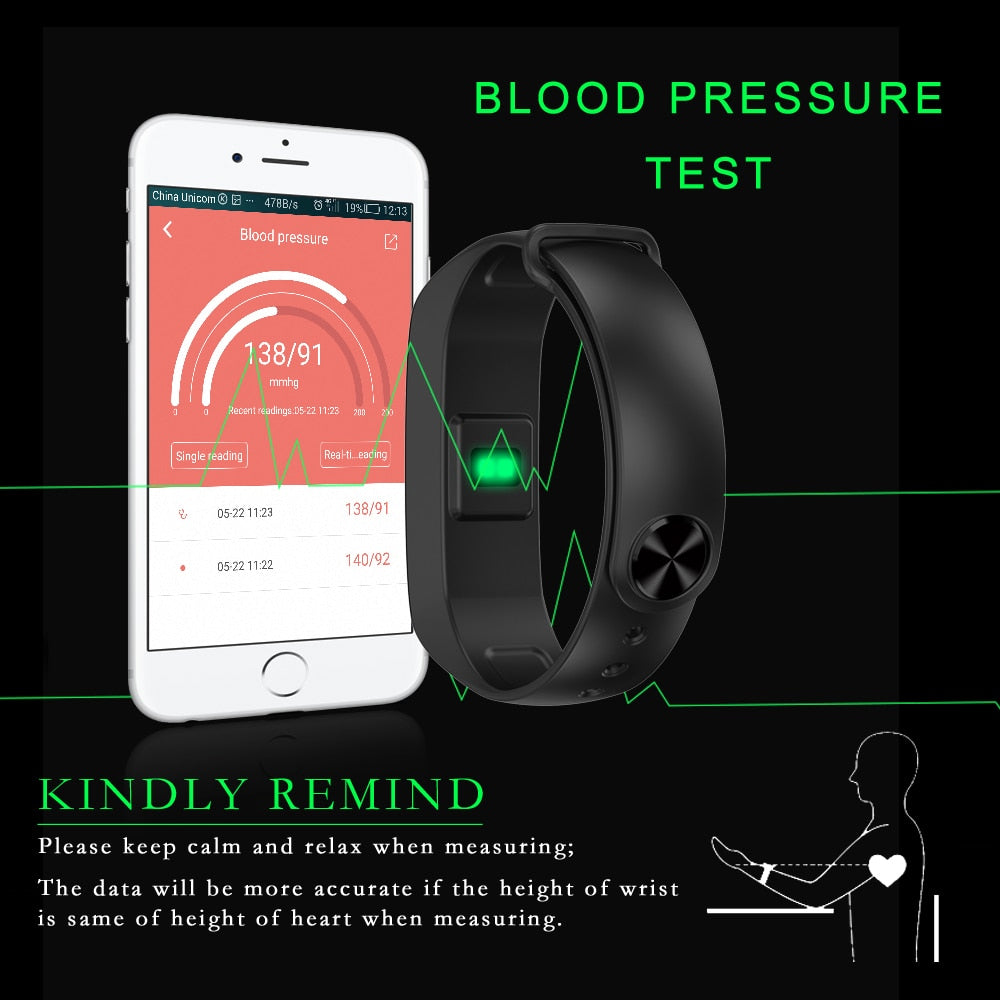 Waterproof Wireless Sports Smart Watch