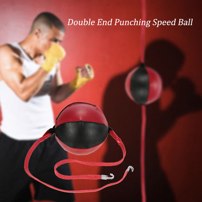 Double-End Punching Bag for Boxing Training