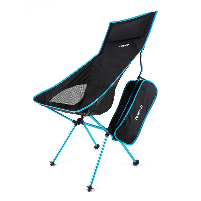 Ultra Lightweight Portable Folding Chair with a Pouch