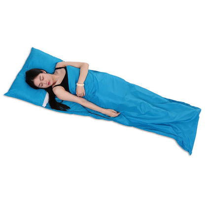 Lightweight Sleeping Bag with a Pillowcase