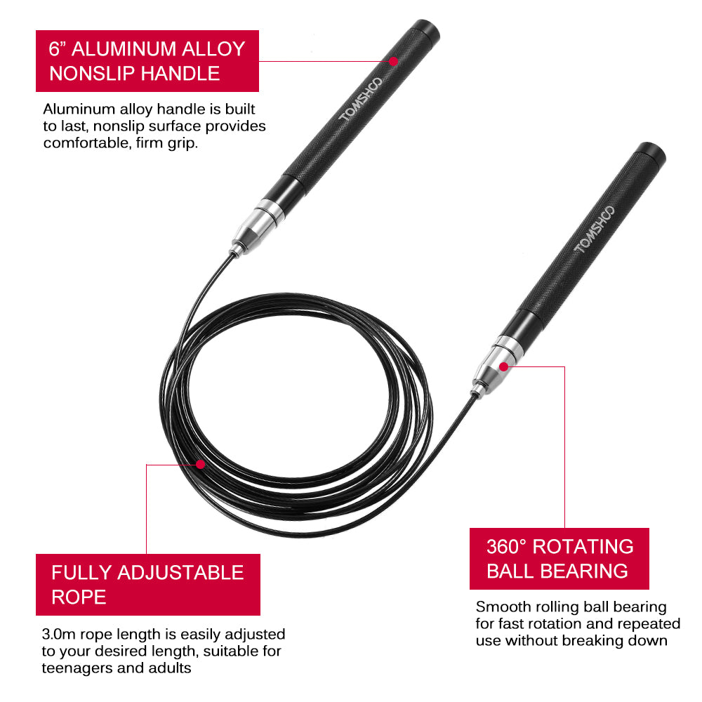 Ball Bearing Jump Rope with a Bag