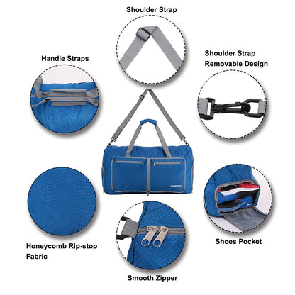 80L Foldable Waterproof Gym Bag