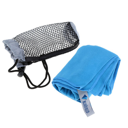 Compact Quick-drying Camping Beach Towel with a Bag