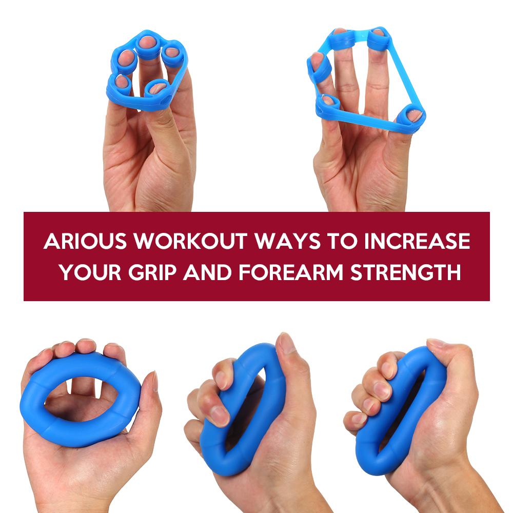 Finger & Hand Grip - Muscle Training 'Fidget Toys' - 6 Piece Set