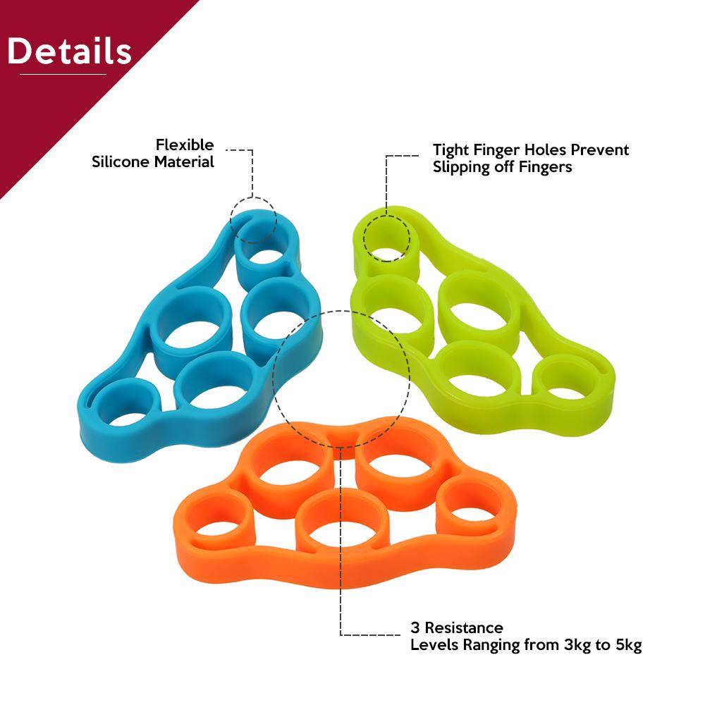 Finger & Hand Grip - Muscle Training 'Fidget Toys' - 6 Piece Set