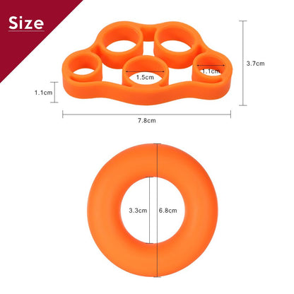 Finger & Hand Grip - Muscle Training 'Fidget Toys' - 6 Piece Set