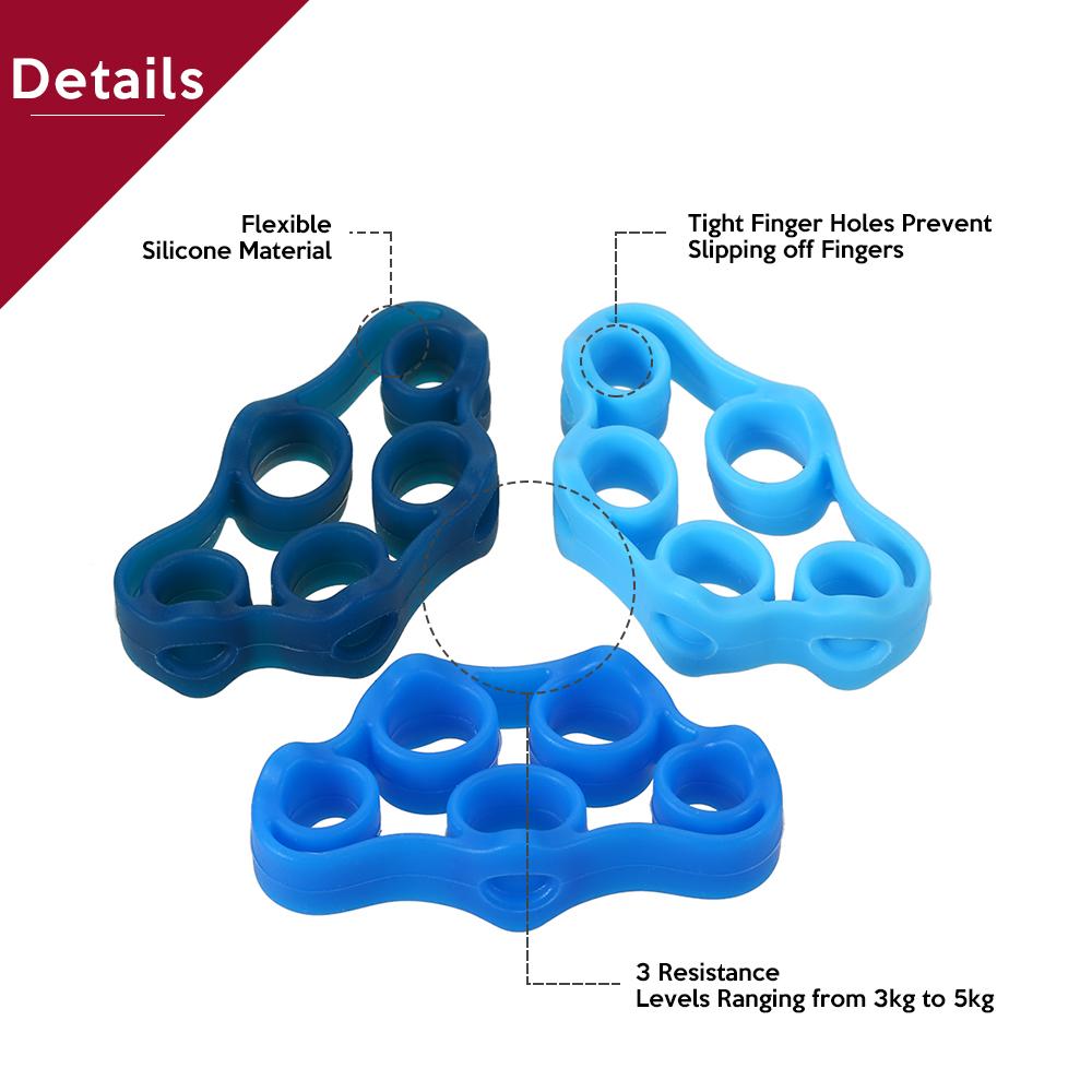 Finger & Hand Grip - Muscle Training 'Fidget Toys' - 6 Piece Set