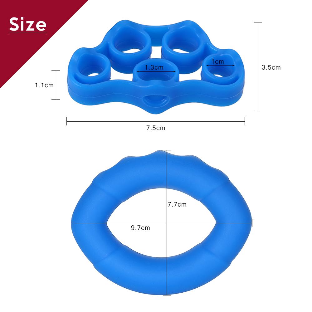 Finger & Hand Grip - Muscle Training 'Fidget Toys' - 6 Piece Set