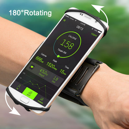 Running/Sports Arm Phone Holder with 180° Rotation