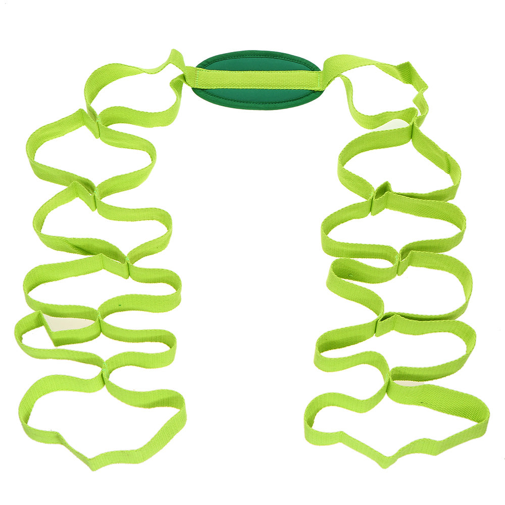 Yoga & Fitness - Cotton Stretch Strap - Multiple Grip Loops