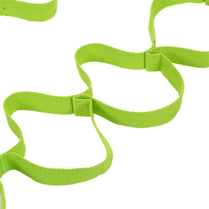 Yoga & Fitness - Cotton Stretch Strap - Multiple Grip Loops