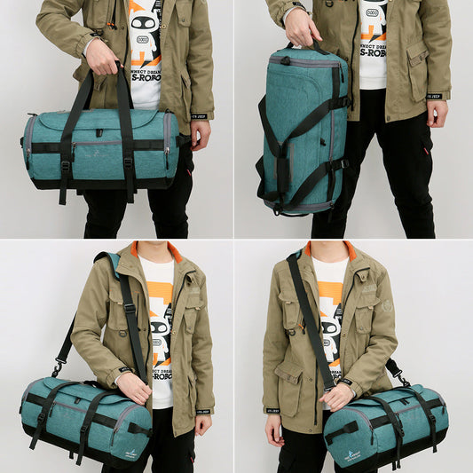 Large Gym Bag with Multiple Compartments & Shoes Storage