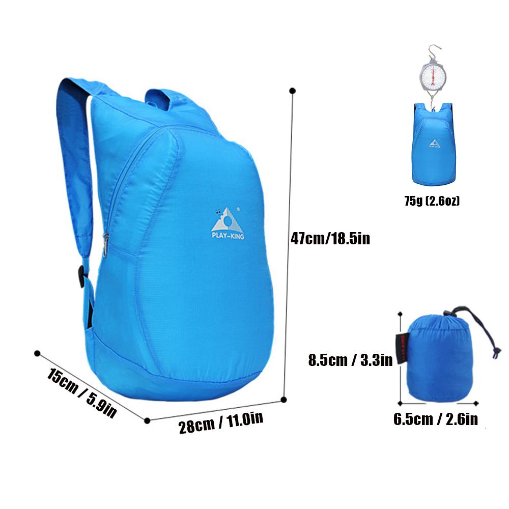 Lightweight Water-proof Fold-able 20L Backpack