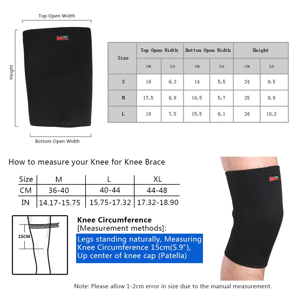 Lightweight Breathable Neoprene Sports Knee Pad - Protector