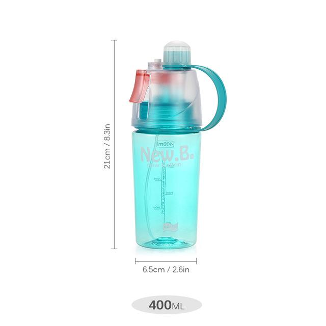 Mist Spray Water Bottle - 400 & 600 ML Sizes