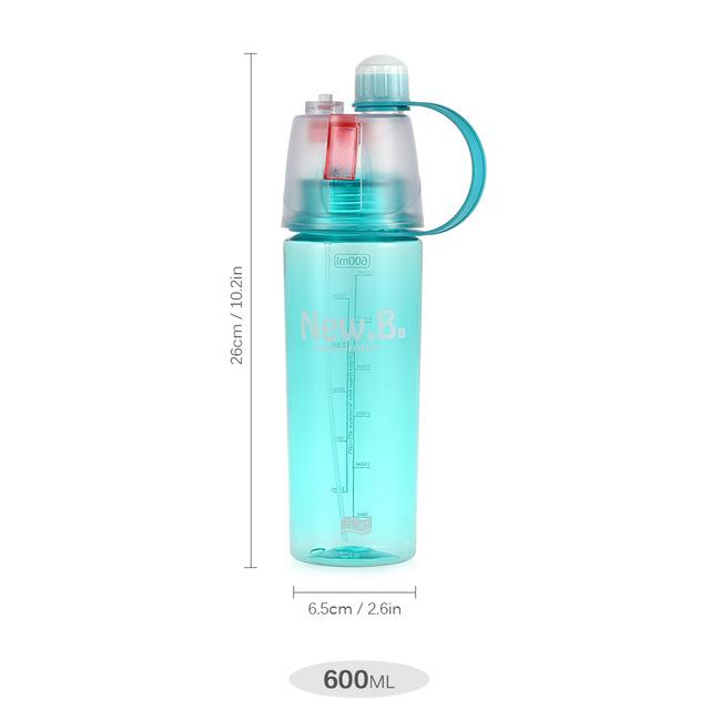 Mist Spray Water Bottle - 400 & 600 ML Sizes