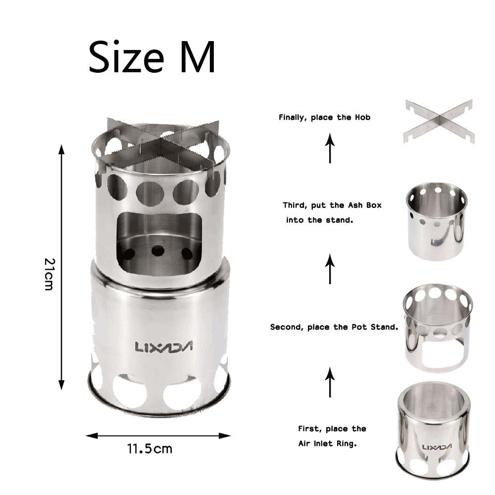 Lightweight Portable Wood Stove