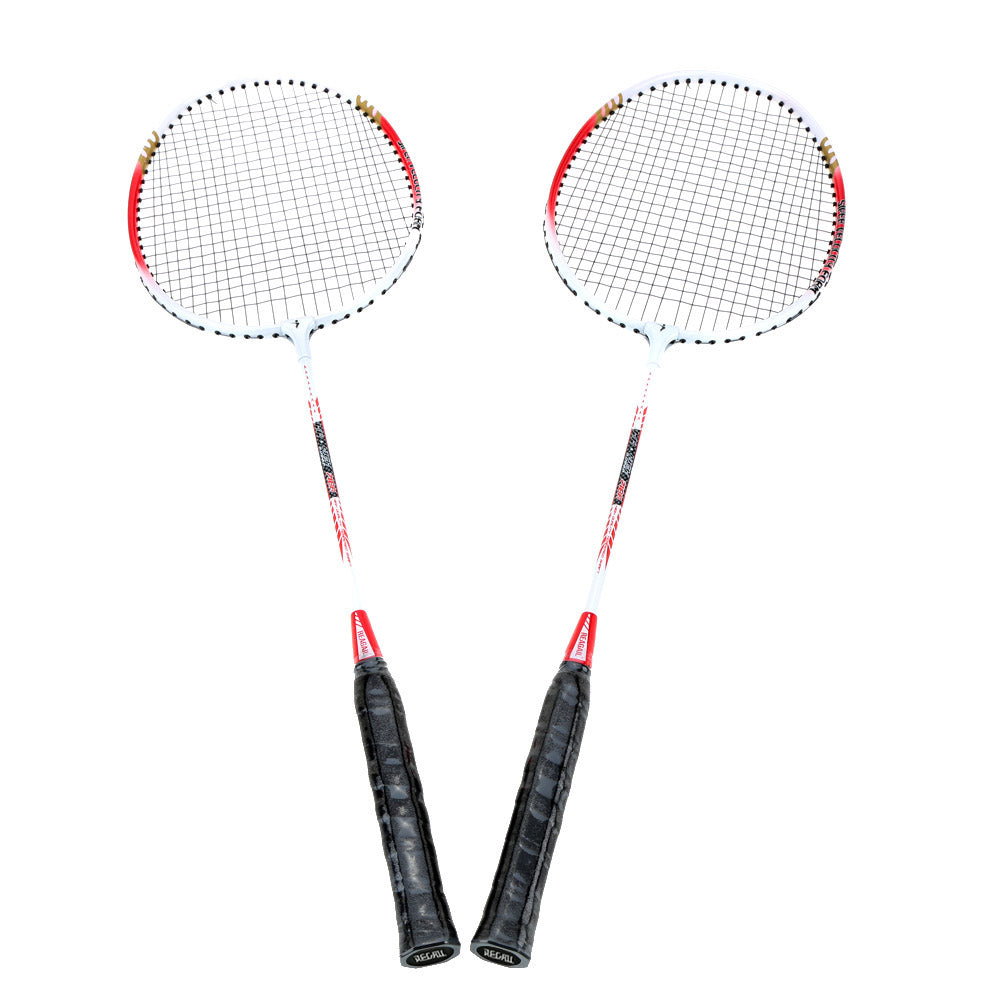 2 Lightweight Badminton Racquets with a Bag
