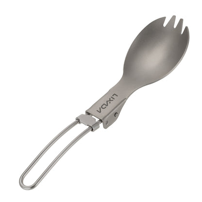 Lightweight Titanium Foldable Spork