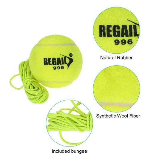 Tennis Training Ball with Rubber Rope