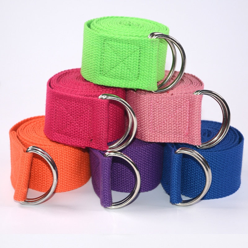 Yoga Stretch Strap D-Ring Belt