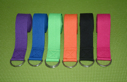 Yoga Stretch Strap D-Ring Belt